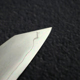 鉄人 銀三鋼 霞 切付ペティナイフ 165mm