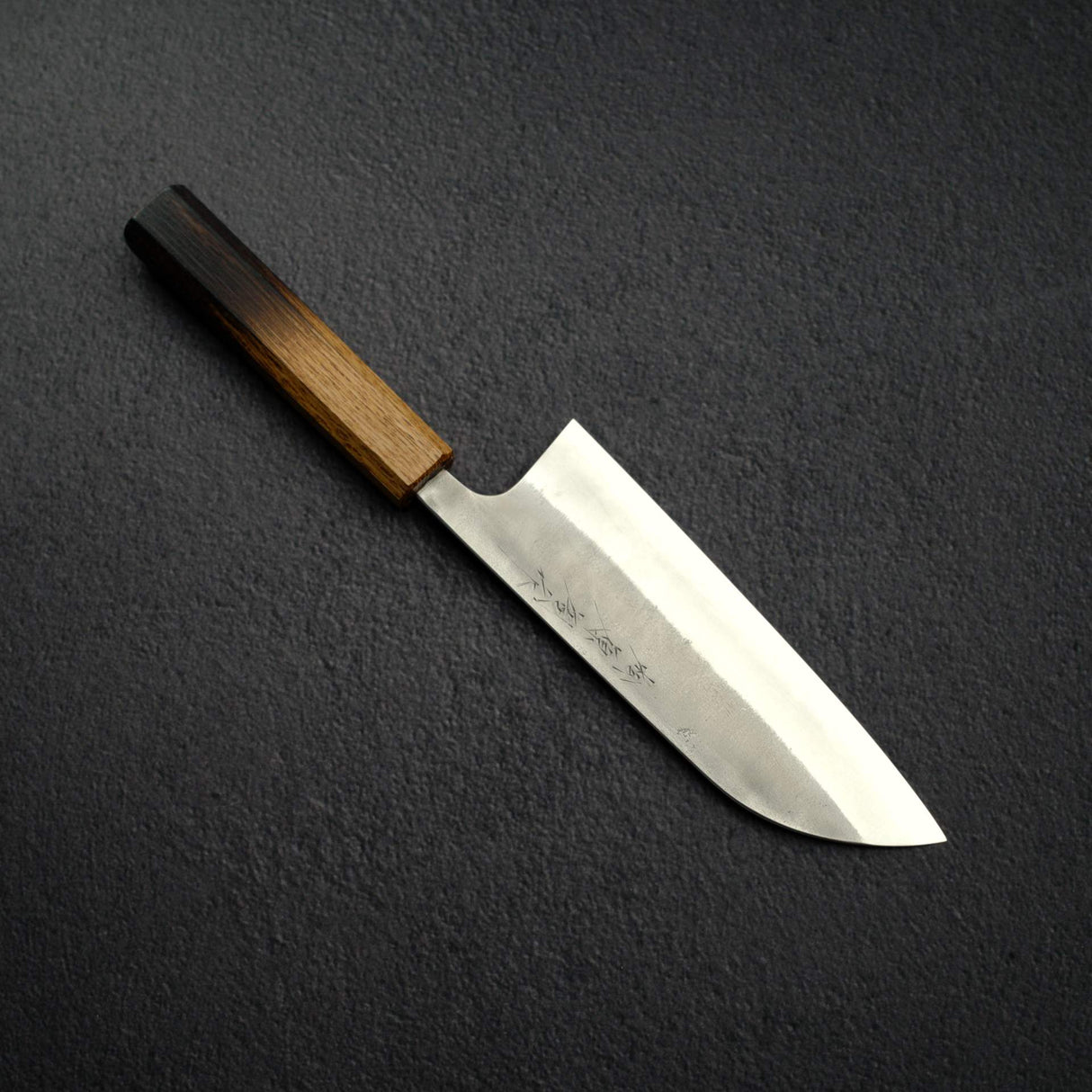 松原刃物 青二鋼 梨地仕上げ 三徳 170mm