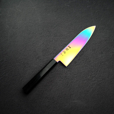 初心 流氷 SG2 ダマスカス レインボー 三徳 180mm