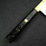 初心 流氷 SG2 ダマスカス レインボー 切付牛刀 240mm