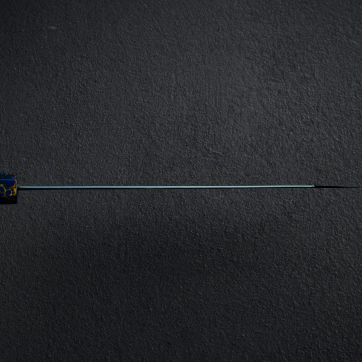 初心 流氷 SG2 ダマスカス ブルー 切付牛刀 210mm 漆ハンドル