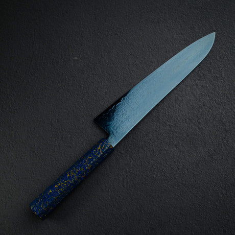 初心 流氷 SG2 ダマスカス 牛刀 240mm 漆ハンドル