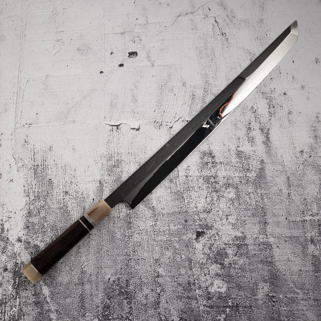 玄海正国 水本焼 マグロ切り 450mm 富士山刃文