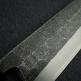 明神利器制作所 x 初心 白鷺 青二鋼 黒打ち 切付出刃 180mm