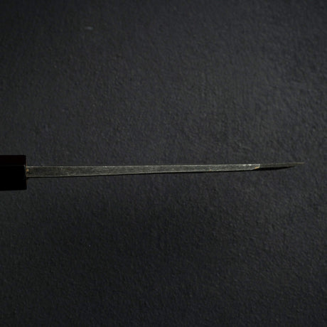 明神利器制作所 x 初心 白鷺 青二鋼 黒打ち 切付出刃 180mm