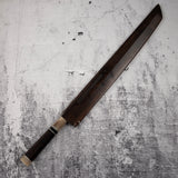 玄海正国 水本焼 マグロ切り 450mm 富士山刃文