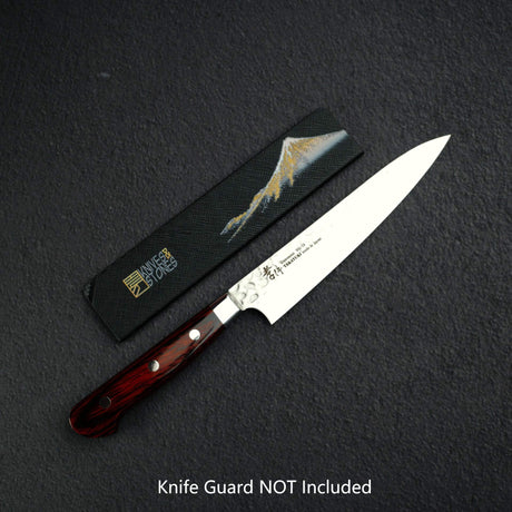 青木刃物製作所 VG10 33層槌目ダマスカス ペティナイフ 150mm