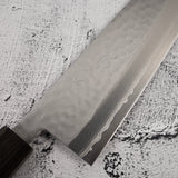 増谷打刃物 黒龍 V金10号 ダマスカス 槌目 三徳 170mm