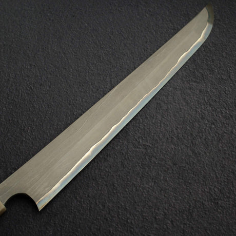 二唐刃物鍛造所 青二鋼 錬鉄 先丸蛸引き 300mm