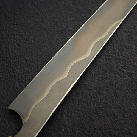 二唐刃物鍛造所 青二鋼 錬鉄 先丸蛸引き 300mm