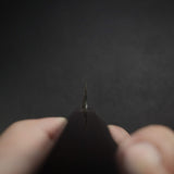 二唐刃物鍛造所 白二鋼 ダマスカス 柳刃 270mm 鞘付き