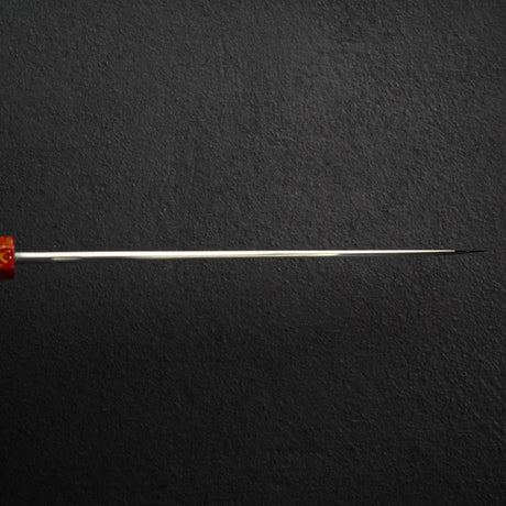 眞崎 直樹 青二鋼 磨き 切付柳刃 240mm 漆柄 ガード付き