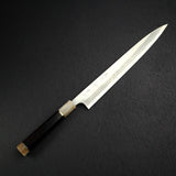 眞崎 直樹 青二鋼 磨き 柳刃 300mm 鞘付き