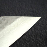 青木刃物製作所 VG10 切付牛刀 190mm 33層槌目ダマスカス