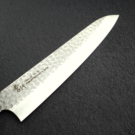 青木刃物製作所 V金10号 33層ダマスカス 槌目 牛刀 240mm