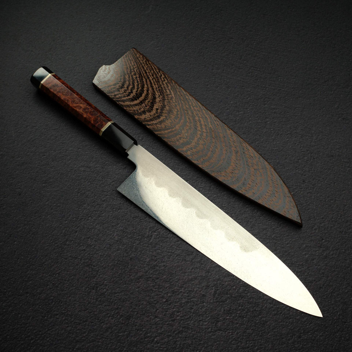XINGUO 青紙スーパー 本焼 牛刀 240mm 鞘付き