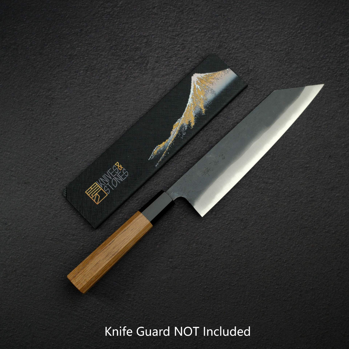 加茂藤刃物 AS 黒打ち 切付牛刀 210mm