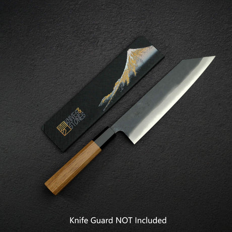 加茂藤刃物 AS 黒打ち 切付牛刀 210mm