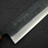 加茂藤刃物 青藍 AS 黒打ち 切付牛刀 240mm