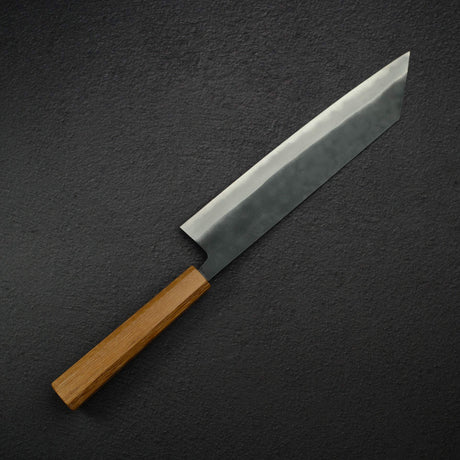 加茂藤刃物 青藍 AS 黒打ち 切付牛刀 240mm