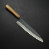 加茂藤刃物 青藍 AS 黒打ち 牛刀 240mm
