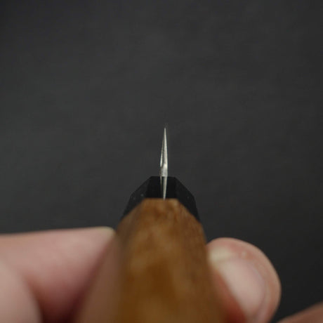 加茂藤刃物 スーパーゴールド2 墨流し ダマスカス ペティナイフ 90mm