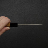 加茂藤刃物 スーパーゴールド2 墨流し ダマスカス ペティナイフ 90mm