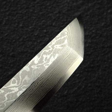 田中一之刃物製作所 V金10号 ダマスカス 先丸蛸引き 300mm 鞘付き