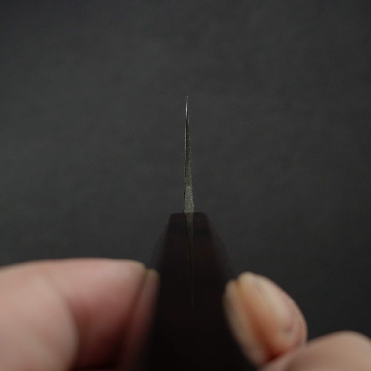 カトウ打刃物製作所 金太郎 白二鋼 ダマスカス 黒打ち 梨地 文化 180mm