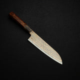 初心 火の鳥 V金2号 ダマスカス 三徳 180mm