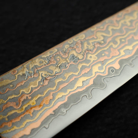 初心 火の鳥 V金2号 ダマスカス ペティナイフ 150mm