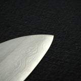 初心 x 中川打刃物 青一鋼 ダマスカス 三徳 170mm