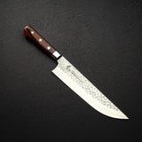 青木刃物製作所 V金10号 33層槌目ダマスカス 肉切り 210mm