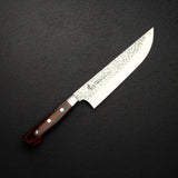 青木刃物製作所 V金10号 33層槌目ダマスカス 肉切り 210mm
