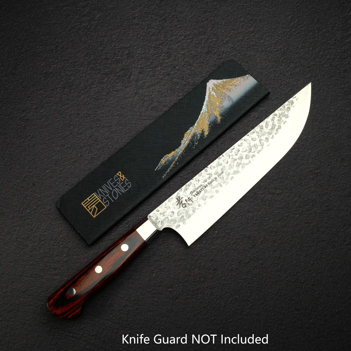 青木刃物製作所 V金10号 33層槌目ダマスカス 肉切り 210mm