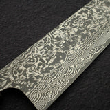 佐治打刃物 SG2 ブラックダマスカス 筋引 270mm バーチウッドハンドル 口金付き