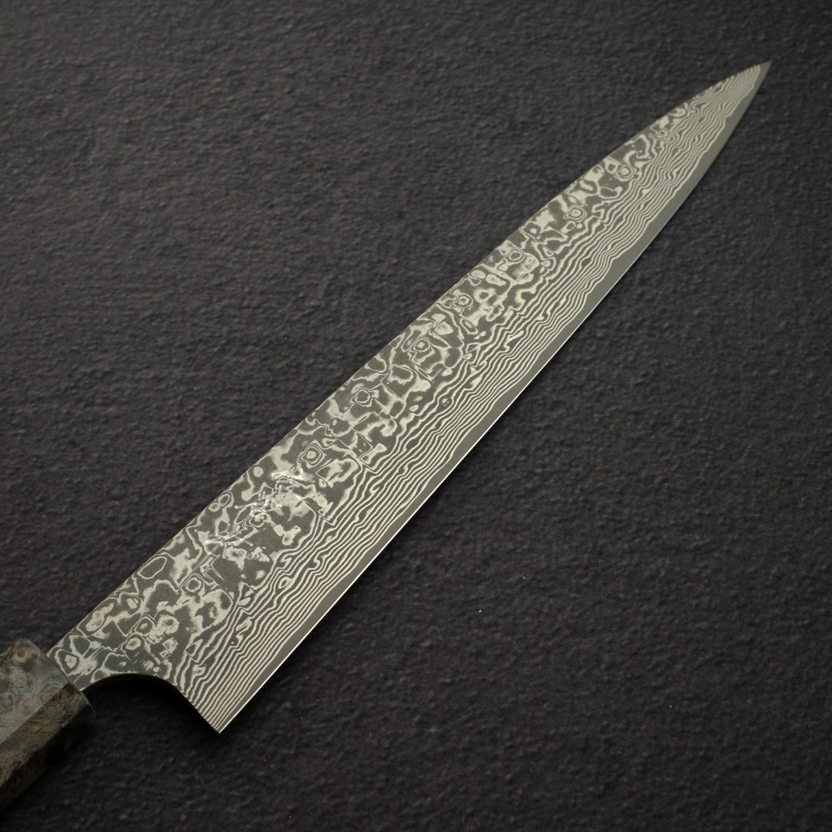 佐治打刃物 SG2 ブラックダマスカス 筋引 240mm バーチウッドハンドル