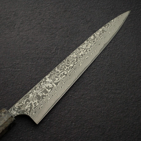 佐治打刃物 SG2 ブラックダマスカス 筋引 240mm バーチウッドハンドル