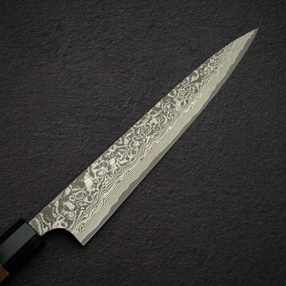 佐治打刃物 SG2 ブラックダマスカス 筋引 240mm ローズウッドハンドル