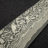 佐治打刃物 SG2 ブラックダマスカス 筋引 240mm ローズウッドハンドル