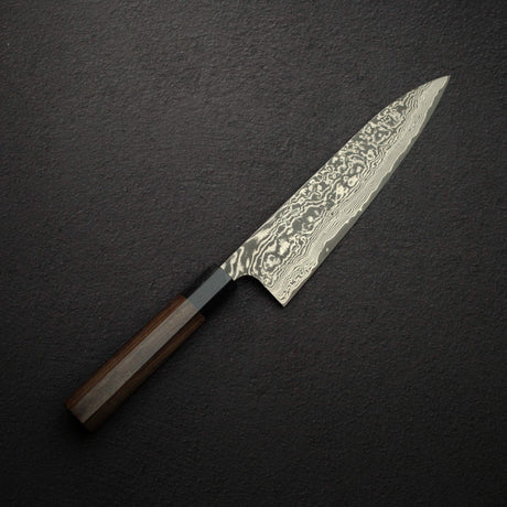佐治打刃物 スーパーゴールド2 ブラックダマスカス 牛刀 210mm