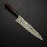 佐治打刃物 スーパーゴールド2 ブラックダマスカス 牛刀 240mm