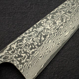 佐治打刃物 スーパーゴールド2 ブラックダマスカス 牛刀 240mm