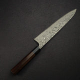 佐治打刃物 スーパーゴールド2 ブラックダマスカス 牛刀 240mm