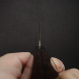 佐治打刃物 スーパーゴールド2 ブラックダマスカス 牛刀 240mm