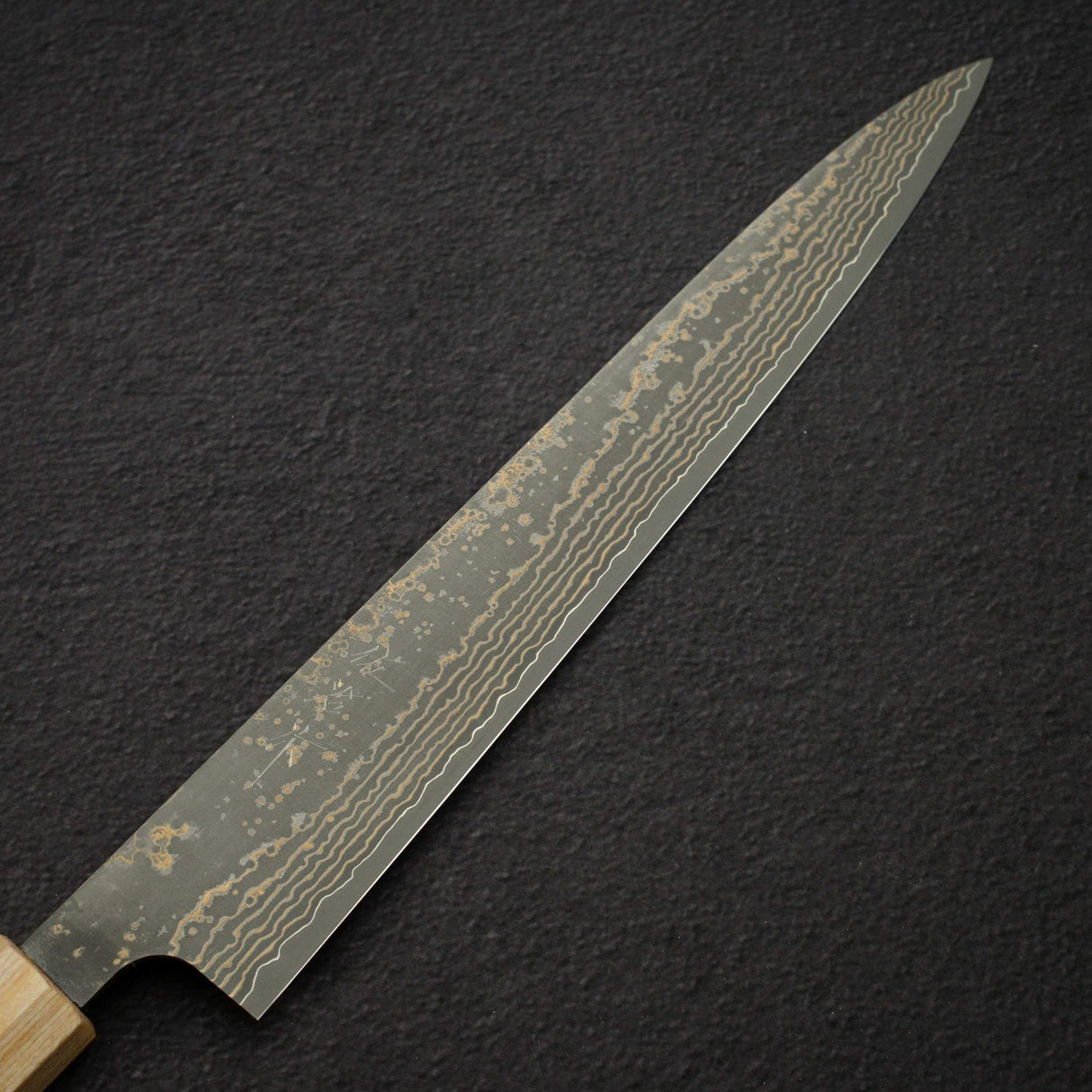 佐治打刃物 V金10号 ゴールドダマスカス 筋引 270mm
