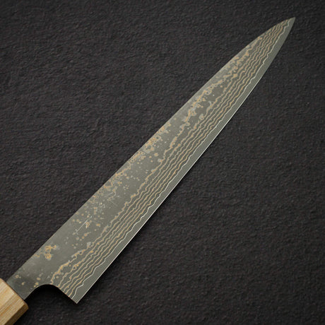 佐治打刃物 V金10号 ゴールドダマスカス 筋引 270mm