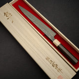 佐治打刃物 V金10号 ゴールドダマスカス 筋引 270mm