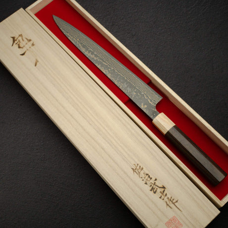 佐治打刃物 V金10号 ゴールドダマスカス 筋引 270mm