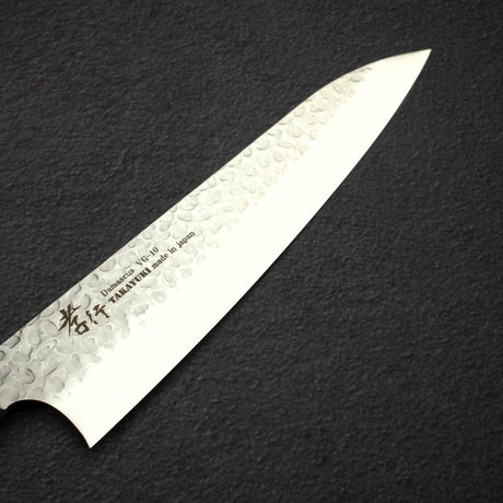 青木刃物製作所 V金10号 33層ダマスカス 槌目 牛刀 210mm